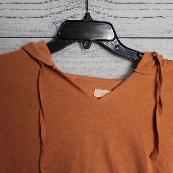 Women's French Terry Hooded Sweatshirt Loungewear XS - Picture 2 of 4